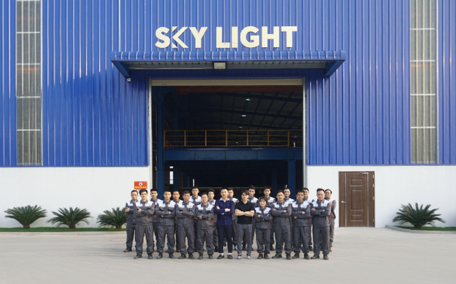 Sky Light - Khẳng định mục tiêu nâng tầm vị thế tại thị trường cửa chống cháy