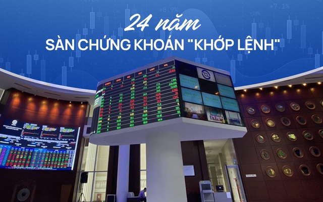 24 năm sàn chứng khoán “khớp lệnh”: Hàng nghìn doanh nghiệp cùng triệu nhà đầu tư “đổ bộ” vào thị trường, quy mô vốn hóa vượt 270 tỷ USD