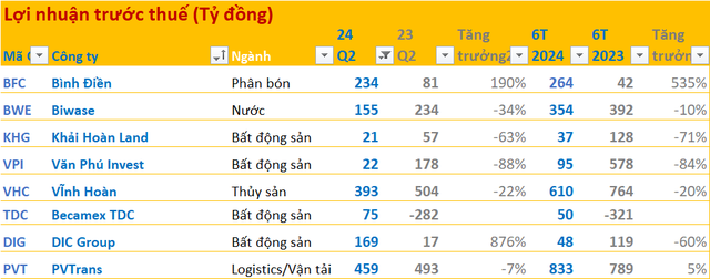 Cập nhật BCTC quý 2/2024 sáng 29/7: nhiều cái tên 'quen mặt' bất ngờ có kết quả giảm nhưng không ít doanh nghiệp tăng trưởng gấp đôi, gấp ba- Ảnh 1.