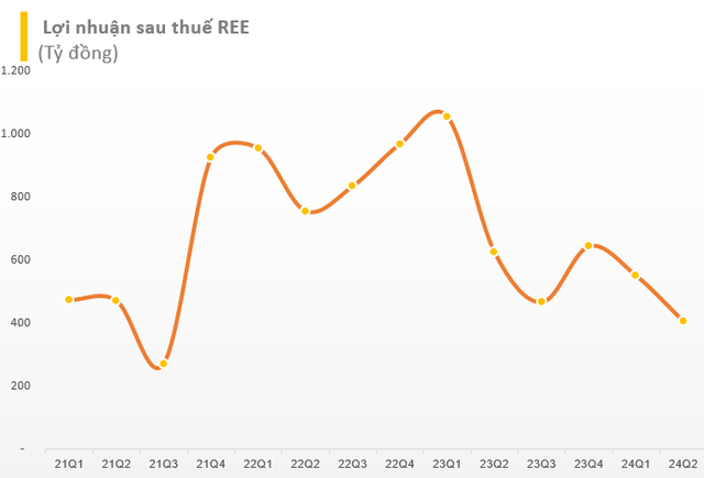 REE báo lãi thấp nhất 11 quý, trả lương, thưởng một lãnh đạo hơn 2 tỷ đồng/tháng- Ảnh 2.