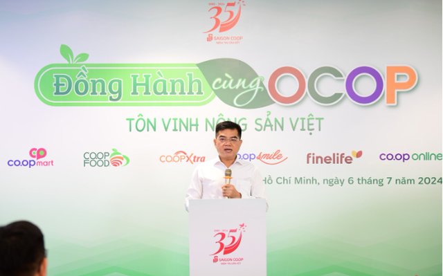 Saigon Co.op tổ chức chương trình "đồng hành cùng Ocop– tôn vinh nông sản Việt"