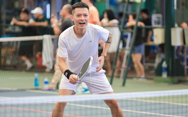 Nhà vô địch châu Á Nguyễn Anh Thắng thi đấu xuất sắc, lên ngôi giải pickleball hàng đầu Việt Nam