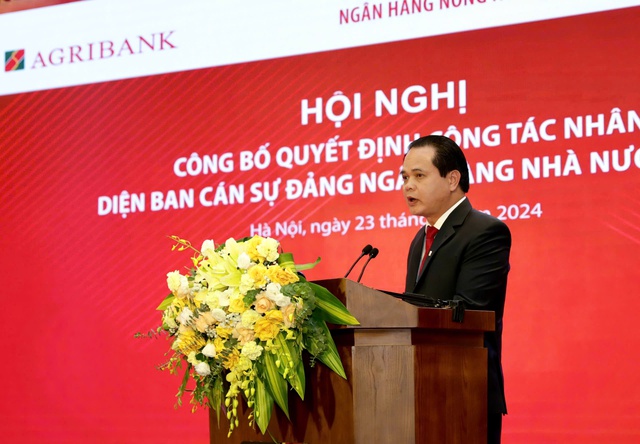 Giám đốc chi nhánh ngân hàng tỉnh Đắk Lắk làm Phó Tổng Giám đốc Agribank- Ảnh 1.