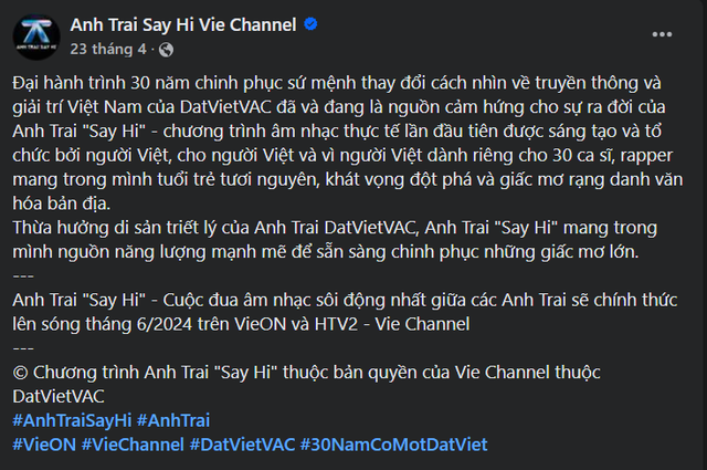 Giải mã những người tạo nên Anh Trai Say Hi: ‘Bom tấn của người Việt’ đang oanh tạc các nền tảng số, đè bẹp hàng nhập khẩu- Ảnh 6.