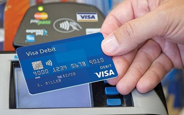 Các loại thẻ ngân hàng debit thông dụng