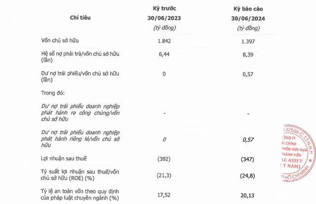 Một công ty tài chính báo lỗ gần 400 tỷ trong nửa đầu năm- Ảnh 2.