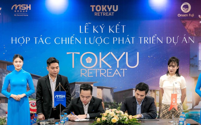 Onsen Fuji Group và MSH Group ký kết hợp tác phát triển dự án Tokyu Retreat