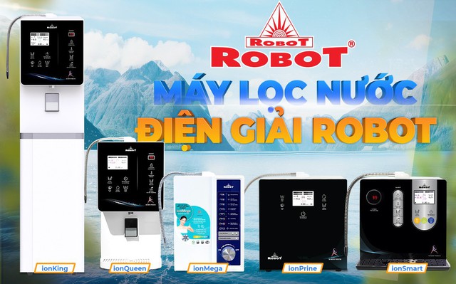 Những lợi ích khi đổi máy lọc nước, dùng máy lọc nước điện giải ROBOT