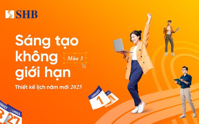 Cùng SHB “Sáng tạo không giới hạn” thiết kế ấn phẩm xuân Ất Tỵ Cùng SHB “Sáng tạo không giới hạn” thiết kế ấn phẩm xuân Ất Tỵ