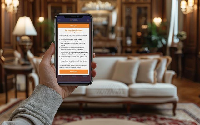 SHB Mobile cập nhật tính năng dành riêng cho khách hàng cao cấp SHB Mobile cập nhật tính năng dành riêng cho khách hàng cao cấp