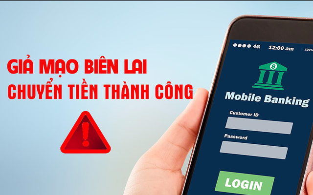 Thủ đoạn App chuyển tiền giả: Thực hiện chuyển khoản trước mặt người giao hàng, chụp màn hình giao dịch thành công rồi trót lọt chiếm đoạt tài sản