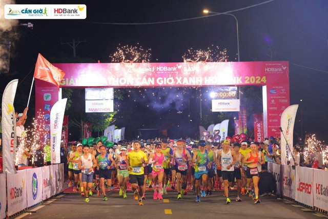 Green Cần Giờ Marathon HDBank 2024: Hành trình tạo dựng những di sản xanh- Ảnh 1.