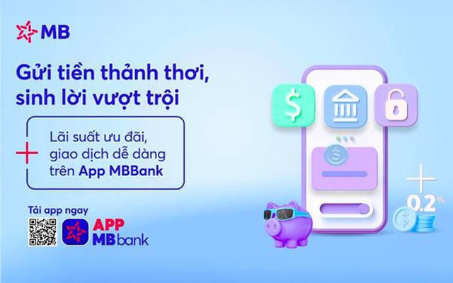 MB bứt phá xu hướng gửi tiết kiệm số với nhiều ưu đãi vượt trội