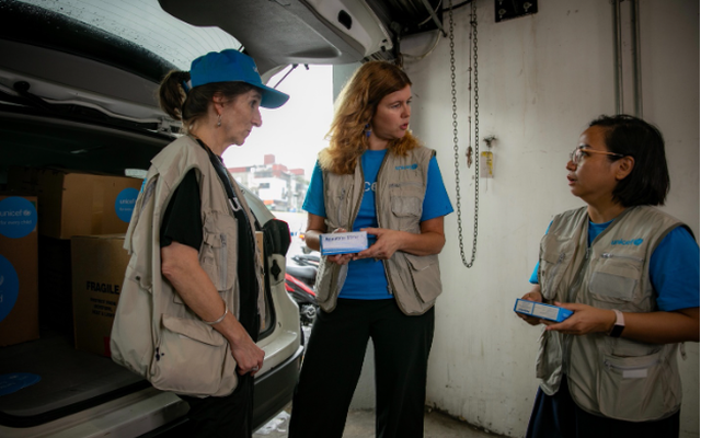 UNICEF cam kết đồng hành cùng Việt Nam trong nỗ lực phục hồi sau bão Yagi