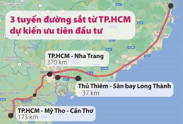 Lộ diện loạt tuyến đường nghìn tỉ kết nối Tp.HCM với sân bay Long Thành