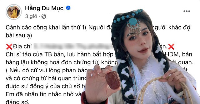 Hằng Du Mục "tuyên chiến" với những người bán táo đỏ của Tôn Bằng nhưng lại dùng tên cô