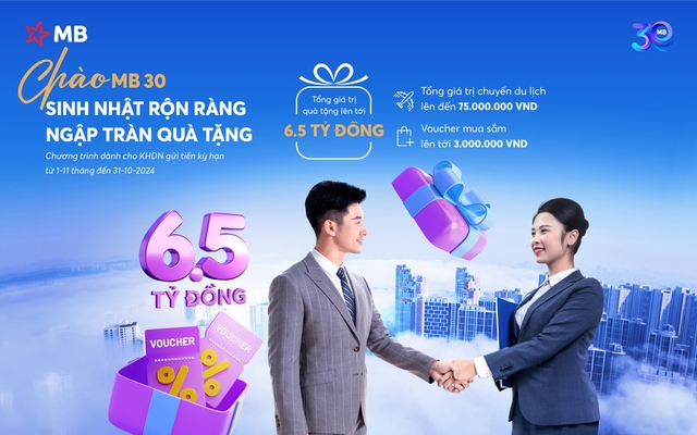 MB tri ân 30 năm đồng hành bền vững cùng doanh nghiệp Việt Nam