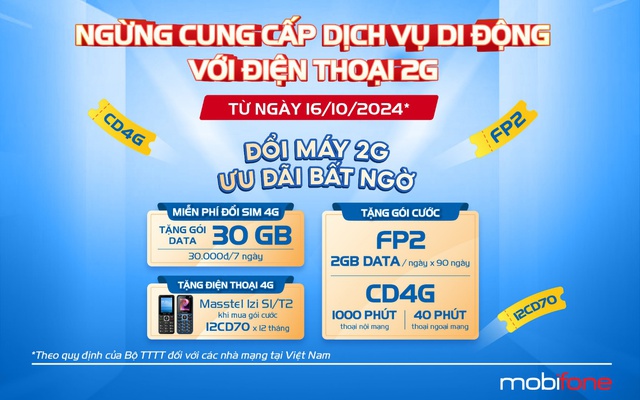 MobiFone tích cực đồng hành cùng khách hàng chuyển đổi công nghệ di động