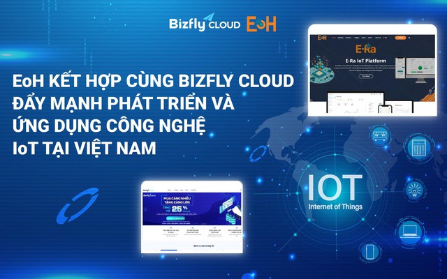 EoH kết hợp cùng Bizfly Cloud đẩy mạnh phát triển và ứng dụng công nghệ IoT tại Việt Nam