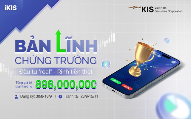 Chứng khoán KIS trao thưởng gần 1 tỷ đồng với cuộc thi “Bản lĩnh Chứng trường”