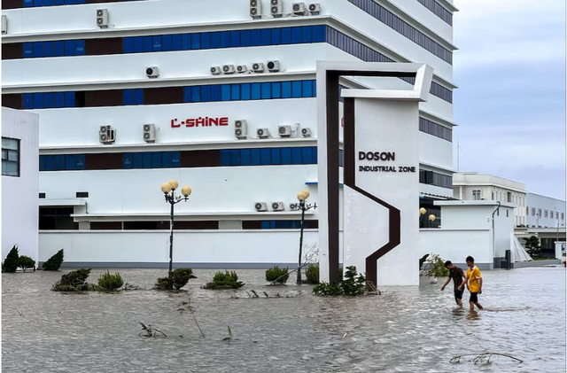 Reuters: Do bão Yagi, nhiều doanh nghiệp tại các Khu công nghiệp bị thiệt hại nặng