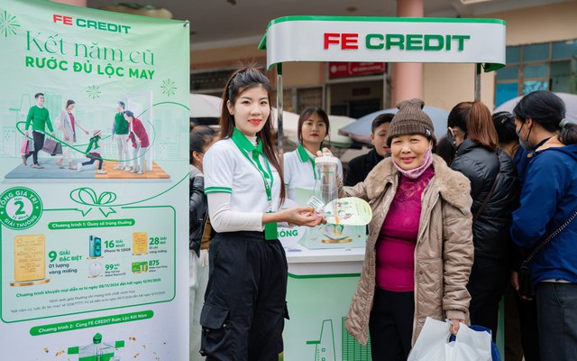 FE CREDIT khuấy động thị trường cho vay tiêu dùng chào năm 2025