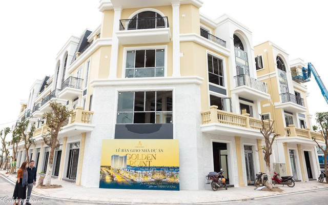 Shophouse tại dự án Golden Point chinh phục khách hàng trong ngày lễ bàn giao