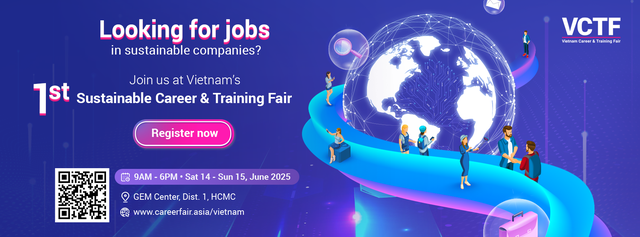 Vietnam Career & Training Fair 2025: Ngày Hội Việc Làm cho người đi làm tại Việt Nam- Ảnh 1.