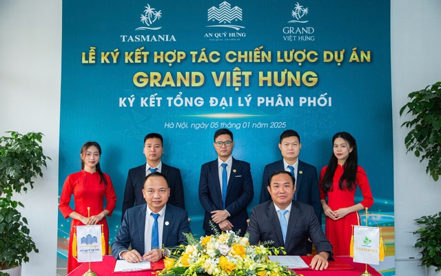 An Quý Hưng trở thành tổng đại lý phân phối dự án Grand Việt Hưng