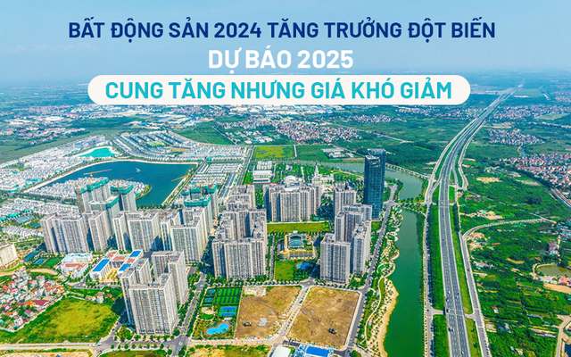 BHS R&D: Thị trường bất động sản đã tốt lên từ 2024, kỳ vọng rực rỡ vào 2025 và tăng tốc ổn định vào 2026