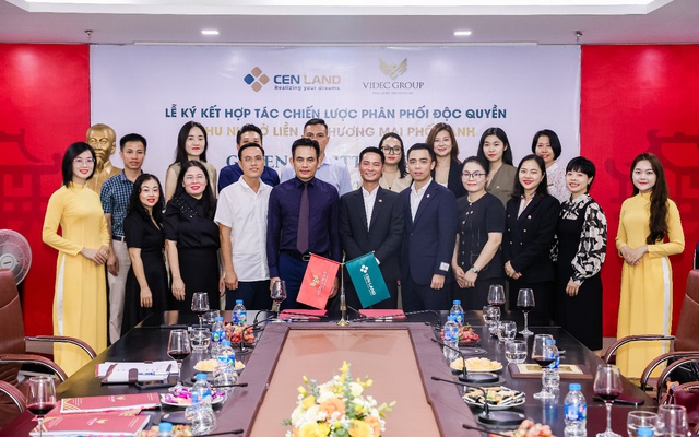 VIDEC Group và CEN LAND ký kết hợp tác chiến lược phân phối độc quyền dự án Green Little Town Gia Lâm