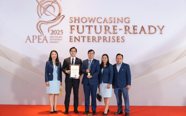 Vietbank nhận giải thưởng doanh nghiệp xuất sắc châu Á 2025