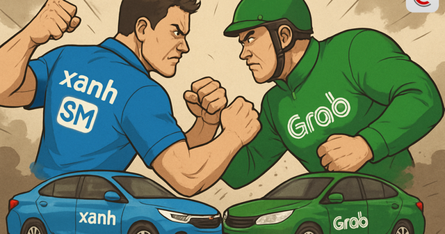 Ride-hailing war between Xanh SM and Grab in Vietnam: Who is cheaper and picks up passengers faster?