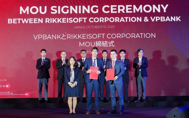 VPBank và Rikkeisoft hợp tác vươn tầm quốc tế
