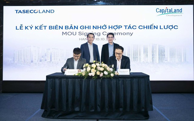 Taseco Land hợp tác chiến lược với CapitaLand Development