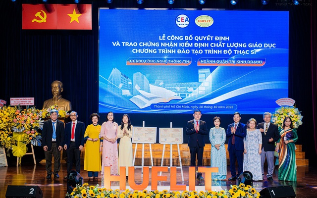 HUFLIT khẳng định chất lượng đào tạo sau đại học
