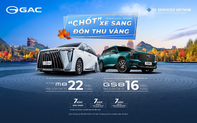 Khởi sắc mùa thu - GAC tung nhiều ưu đãi lớn cho khách hàng