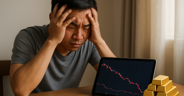 Vàng lên gần 160 triệu đồng/lượng, người đàn ông lỗ kép vì bán vàng để mua cổ phiếu FPT, VCB: 'Vàng thì tăng gấp đôi, còn tài khoản chứng khoán của tôi giảm 20%'