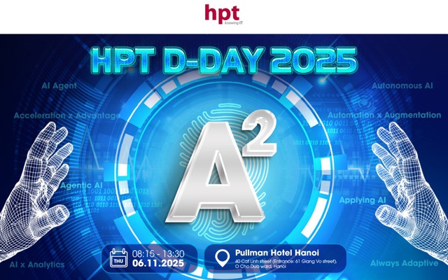 HPT được vinh danh “Doanh nghiệp tiêu biểu TP.HCM” 2025, sẵn sàng bứt phá cùng “A²” tại HPT D-DAY 2025