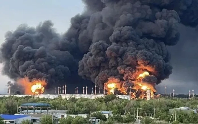 Ukraine đang rơi vào tình trạng cạn kiệt ngân sách nghiêm trọng do cuộc chiến tiêu hao kéo dài (Ảnh: t.me/Tsaplienko)

