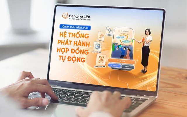Hanwha Life Việt Nam triển khai hệ thống phát hành hợp đồng bảo hiểm tự động