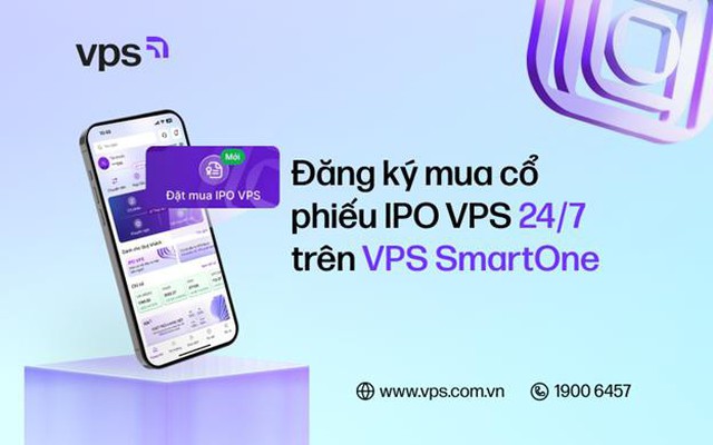 Đăng ký mua cổ phiếu IPO VPS 24/7 trên VPS SmartOne