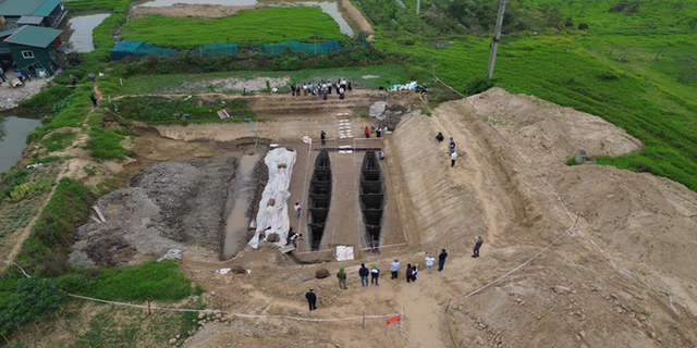 Cải tạo đất để nuôi cá, người dân Việt Nam phát hiện vật lạ dài 17m, báu vật chưa từng thấy trên thế giới lộ diện, công nghệ phân tích có gì?- Ảnh 1. Cải tạo đất để nuôi cá, người dân Việt Nam phát hiện vật lạ dài 17m, báu vật chưa từng thấy trên thế giới lộ diện, công nghệ phân tích có gì?- Ảnh 1.