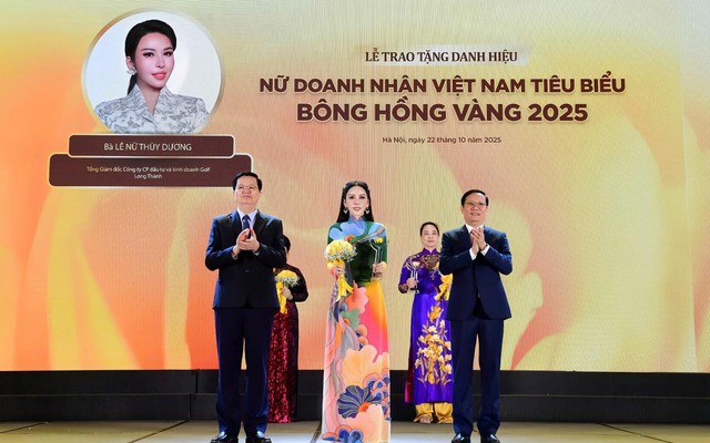 Bà Lê Nữ Thùy Dương - “Bông Hồng Vàng” 2025 và hành trình cùng KN Holdings