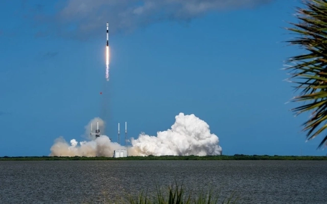 Một vụ phóng vệ tinh của SpaceX. (Ảnh: SpaceX)

