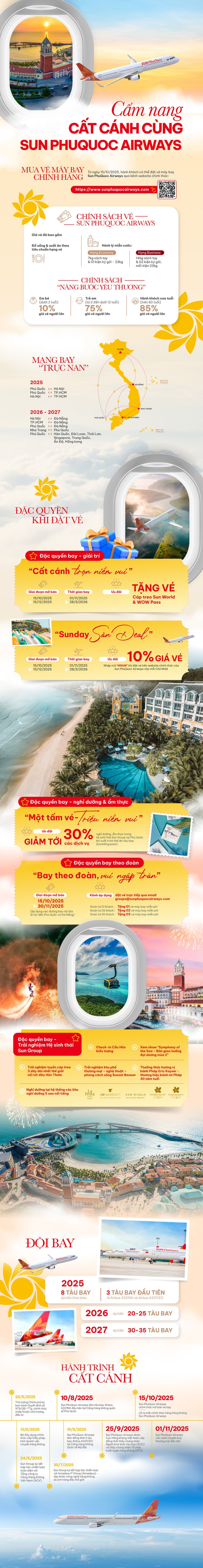 Tất tần tật cẩm nang cất cánh từ 1/11 cùng Sun PhuQuoc Airways cho hành khách- Ảnh 1. Tất tần tật cẩm nang cất cánh từ 1/11 cùng Sun PhuQuoc Airways cho hành khách- Ảnh 1.
