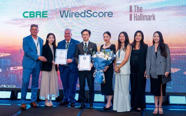 The Hallmark đạt Chứng nhận WiredScore hạng Bạch kim đầu tiên tại Việt Nam