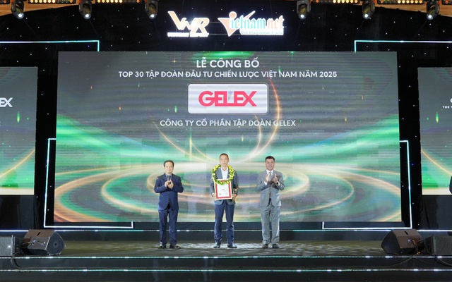 GELEX vào Top 30 Tập đoàn Đầu tư Chiến lược Việt Nam năm 2025