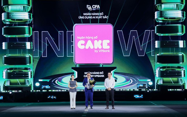 Better Choice Awards 2025: Cake khẳng định vị thế tiên phong ngân hàng số AI của Việt Nam