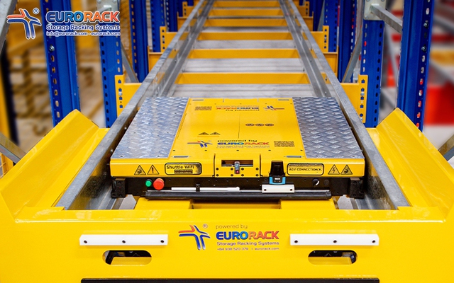 Robot Eurorack Wifi Shuttle: Bước đột phá kho chứa hàng thông minh